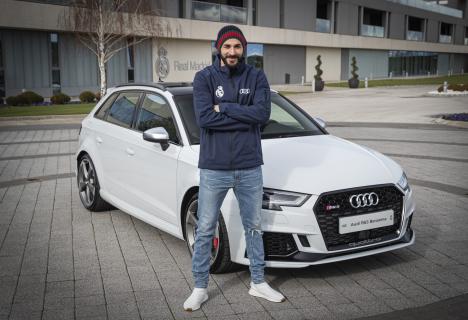 Real Madrid Audi RS3 Benzema