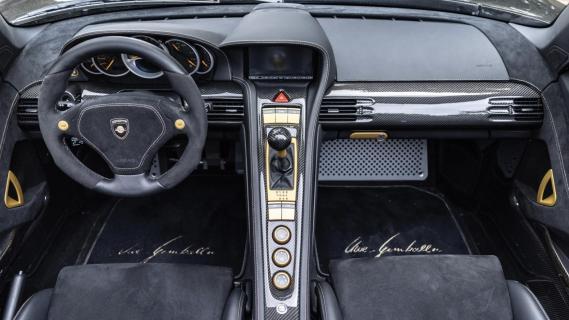 Porsche Carrera GT Gemballa Mirage GT interieur dashboard