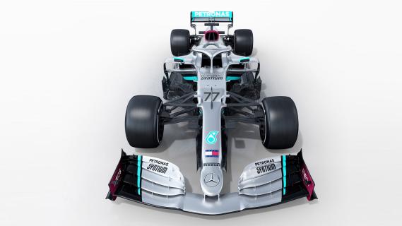 Mercedes F1-auto voor 2020