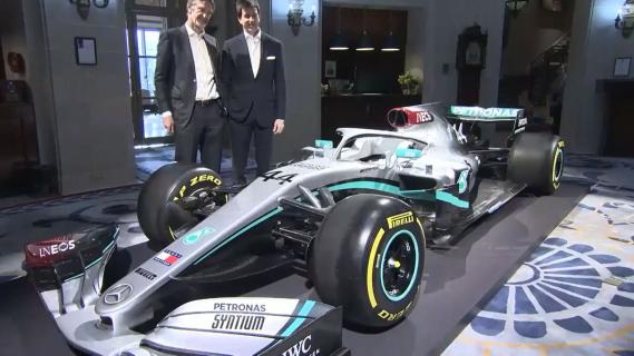 Mercedes F1 livery voor 2020