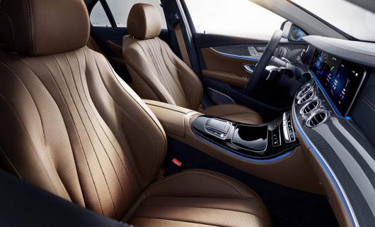 Mercedes E-klasse facelift 2020 interieur stoelen