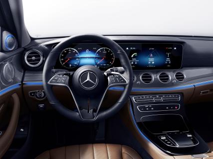 Mercedes E-klasse facelift 2020 interieur dashboard stuur