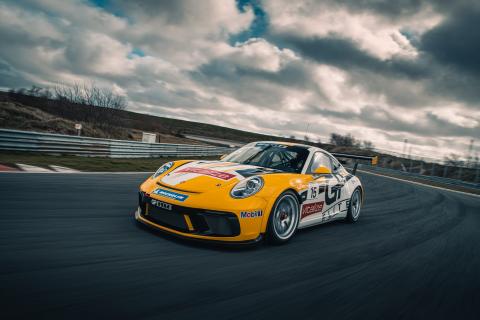 Porsche 911 GT3 Cup op Circuit Zandvoort