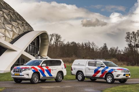 Toyota Land Cruiser en Hilux Nationale Politie Nederland