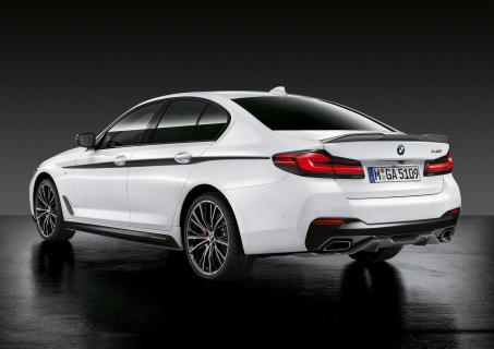 Achterkant BMW 5-serie facelift 2020