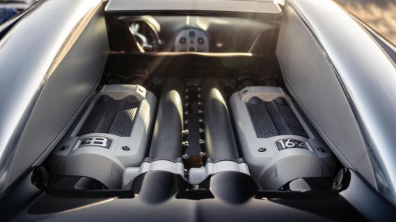 W16-motor Laatste prototype Bugatti Veyron