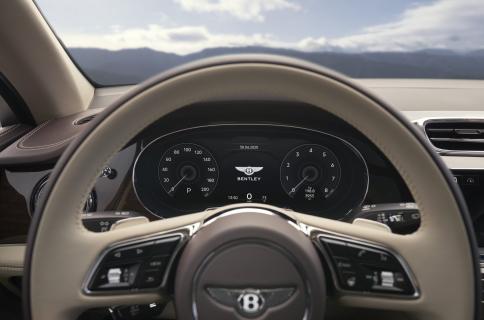 Instrumentarium Bentley Bentayga Facelift 2020