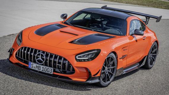 Prijs Mercedes-AMG GT Black Series in Magma Orange (2020)