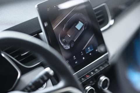 Navigatiescherm Renault Captur E-Tech PHEV 2020