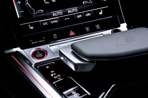 Startknop en pook Audi e-tron S Sportback (2020) (Rood)