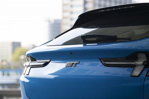 Achterklep en logo Ford Mustang Mach-E GT 2020