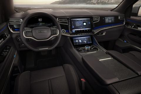 Interieur en dashboard Jeep Grand Wagoneer 2020