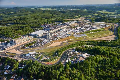 Luchtfoto Nurburgring GP circuit