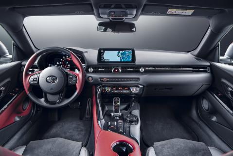 Interieur dashboard Toyota gr Supra 2.0 Launch