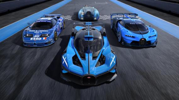 Bugatti Bolide 2020 en Vision Gran Turismo en EB110