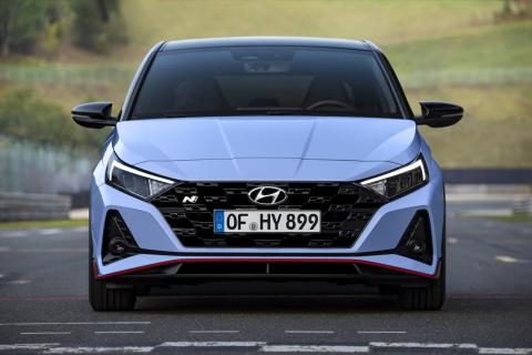 Hyundai i20 n 2020 voorkant