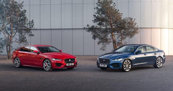 Jaguar XE en XF facelift 2020