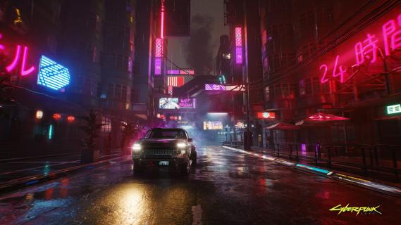 Screenshot Cyberpunk 2077 auto's