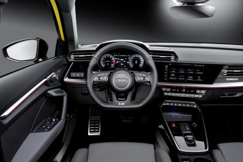 Interieur Audi S3 Sportback (2020) - Imola Gelb (Geel)