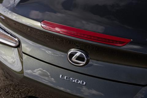 Lexus LC 500 Convertible badge