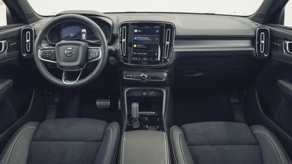 Interieur en dashboard Volvo XC40 Recharge P8 AWD 2020