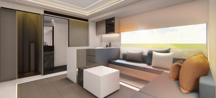 Maxus V90 Villa Edition: bovenverdieping en balkon