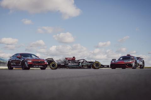 Mercedes-AMG GT 73 4-door E Performance 4Matic+, W12 F1-Auto en de AMG-One