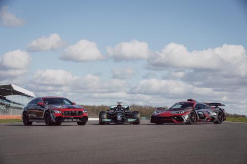 Mercedes-AMG GT 73 4-door E Performance 4Matic+, W12 F1-Auto en de AMG-One