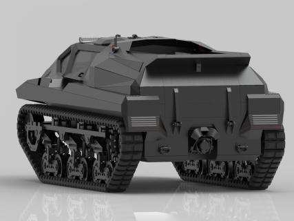 Highland Storm is een amfibisch pantservoertuig
