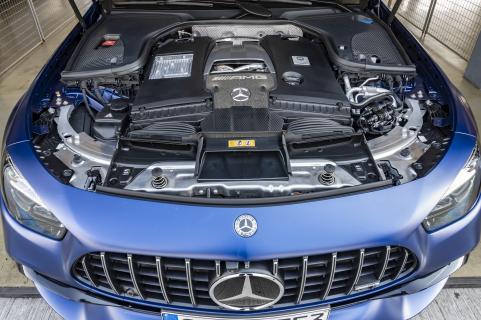 V8-motor Mercedes-AMG E 63 s 4MATIC Estate Facelift (2021)