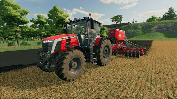 Farming Simulator 22 tractor