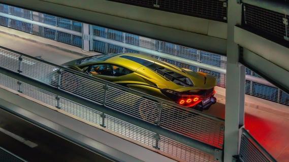 Lamborghini Sian (2021) parkeergarage
