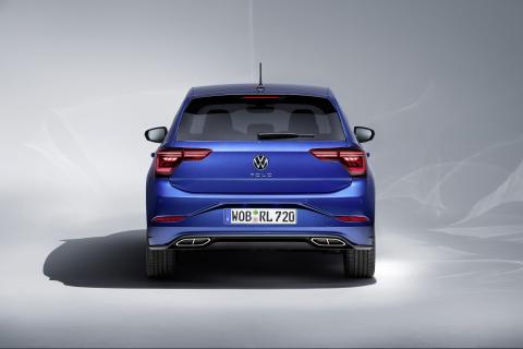 achterkant Volkswagen Polo facelift 2021