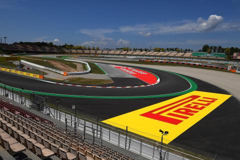 2e vrije training van de GP van Spanje 2021