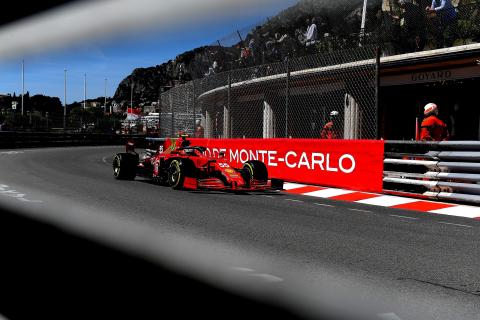 3e vrije training van de GP van Monaco 2021