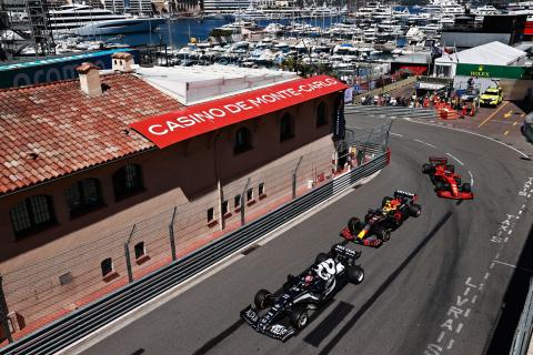 3e vrije training van de GP van Monaco 2021