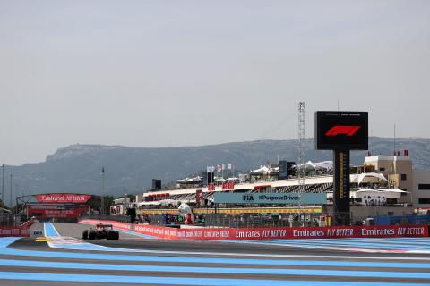 3e vrije training van de GP van Frankrijk 2021