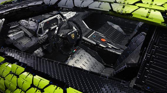 Lego Sián op ware grootte - Lamborghini