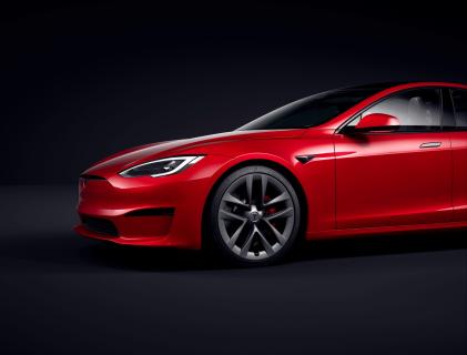 Voorkant Tesla Model S (2021) Facelift
