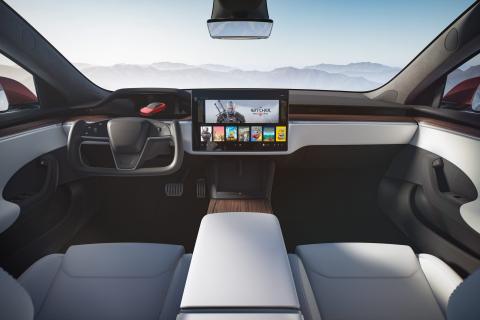 Interieur Tesla Model S (2021) Facelift