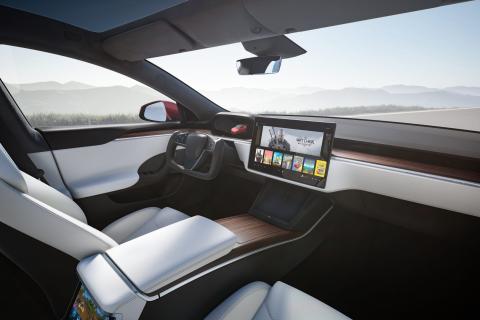 Tesla Model S (2021) Facelift stuur