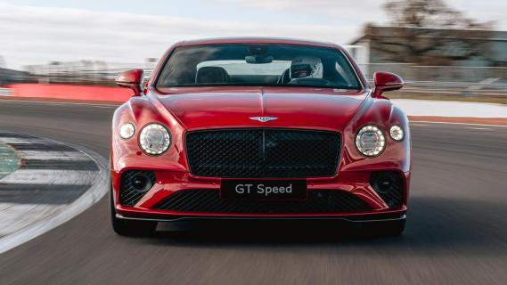 voorkant Bentley Continental GT Speed