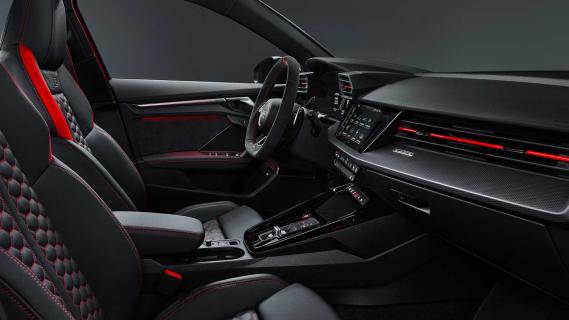 binnenkant Audi RS 3 (2021)