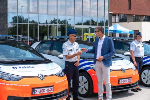 Politie België Volkswagen ID.3