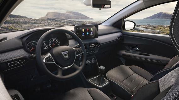 Interieur van de Dacia Jogger (2021)