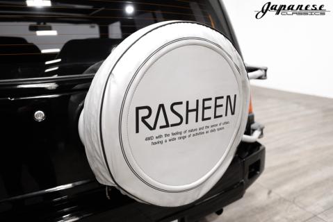 Reservewiel Nissan Rasheen (Hummer ombouw)