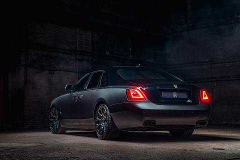 Achterkant Rolls-Royce Ghost Black Badge (2021)
