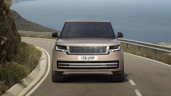 Voorkant Nieuwe Land Rover Range Rover (2021)