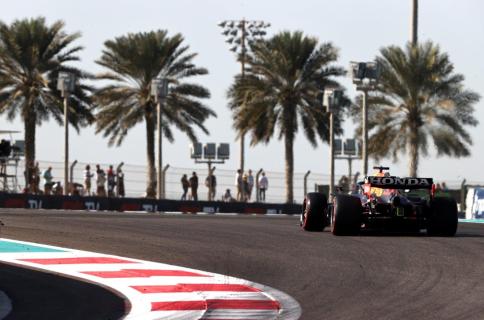 2e vrije training van de GP van Abu Dhabi 2021