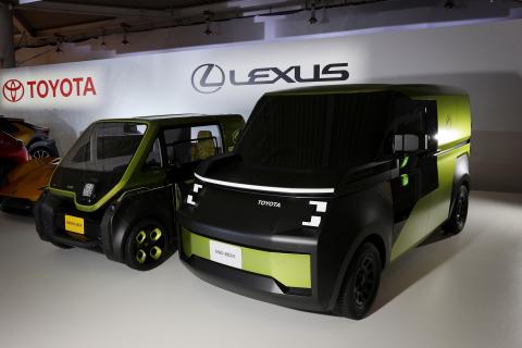 Elektrische Toyota Busjes